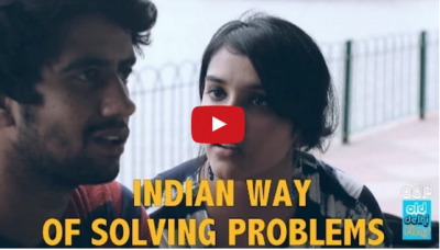 चुटकियों में हर प्रॉब्लम का सॉल्यूशन दे देते है इंडियन, देखे वीडियो में