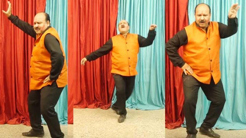 VIDEO : 'डब्बू अंकल' की जोरदार वापसी, गोविंदा के बाद अमिताभ के गाने पर मचाया तहलका