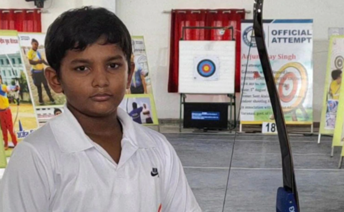 6-year-old archer creates world record, name entered in Guinness Book,