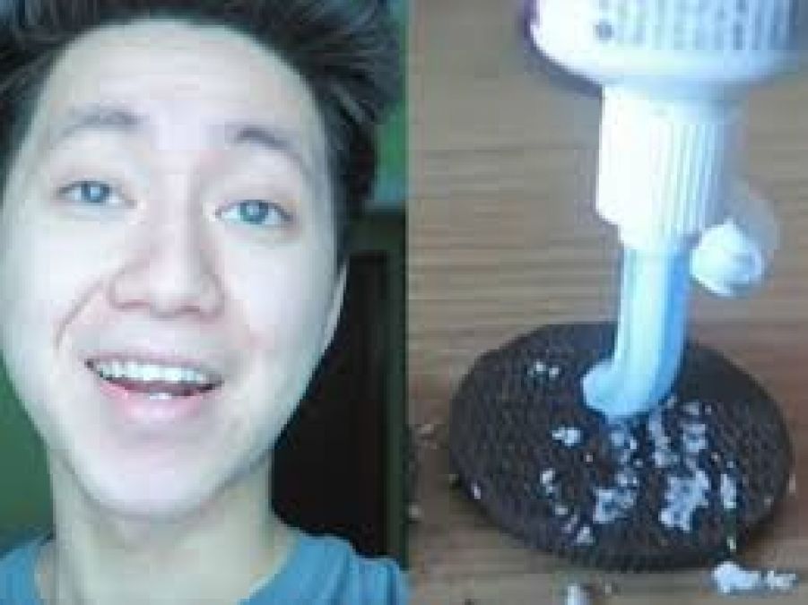 The YouTube star fed the poor with the biscuit filled with toothpaste and then...