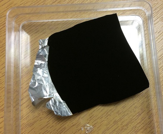 This is the world's darkest substance, the mystery of its blackness is unique