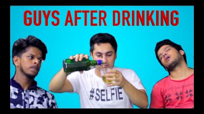 क्या होती है लड़को की हालत ड्रिंक करने के बाद, देखे वीडियो में
