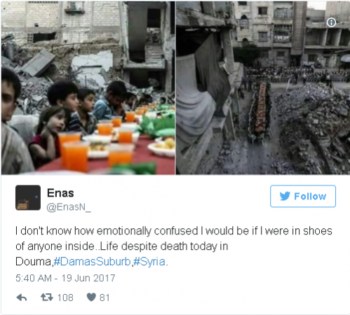 ये तस्वीरें सीरिया के रोजा इफ्तार की है जो आपको भावुक कर देंगी