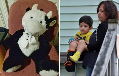 खिड़की से जा गिरा ये दो साल का बच्चा, स्टफ्ड टॉय ने बचाई जान