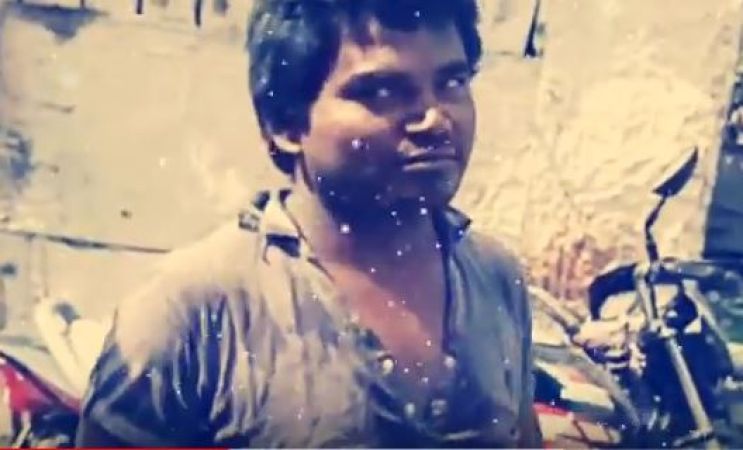 Video : पानी के साथ इस शख्स ने किया अजीब कारनामा