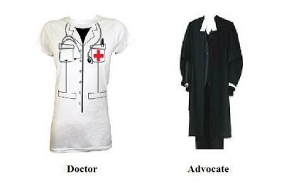 इस कारण तय होते हैं डॉक्टर और वकीलों के कोट के रंग