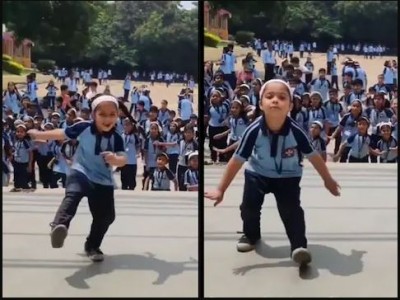 फिल्म पुष्पा के गाने पर इस बच्ची का डांस देख दीवाने हुए लोग, वायरल हुआ वीडियो