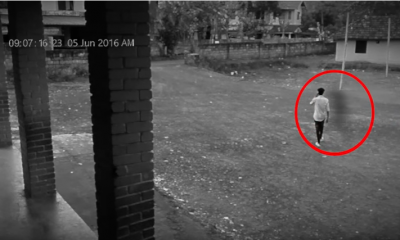 CCTV में कैद हुआ काला साया, देखिये ये भयानक विडियो