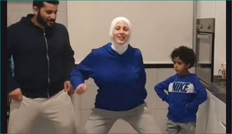 The cute dance of this family goes viral, watch the amazing video here
