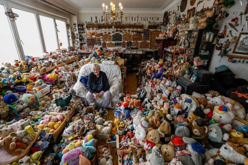 पिछले 65 साल से इकट्ठे कर रही है  ये महिला Stuffed Toys, हो चुके हैं 20,000 से ज्यादा
