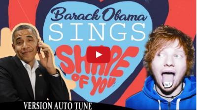 Video : क्या आपने देखा, ओबामा का 'शेप ऑफ़ यू'