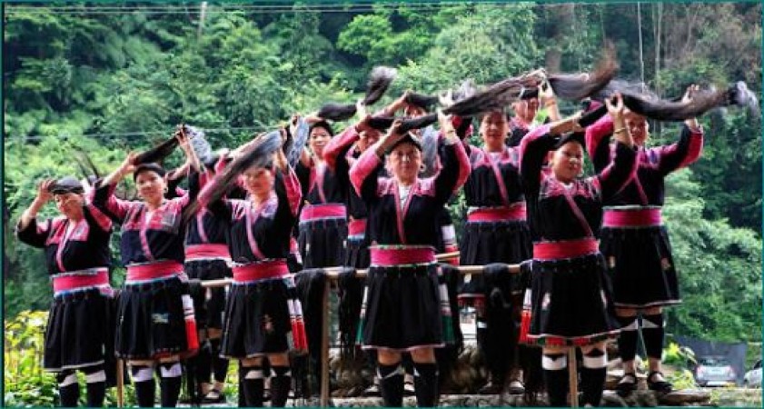 Huangluo Yao Village in China has women with the world longest hair