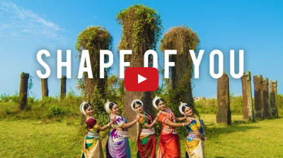 Video :'शेप ऑफ़ यू' पर शानदार ओडिसी क्लासिकल डांस