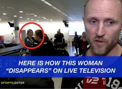 देखते ही देखते एयरपोर्ट से गायब हुई महिला, मचा हंगामा विडियो हुआ वायरल