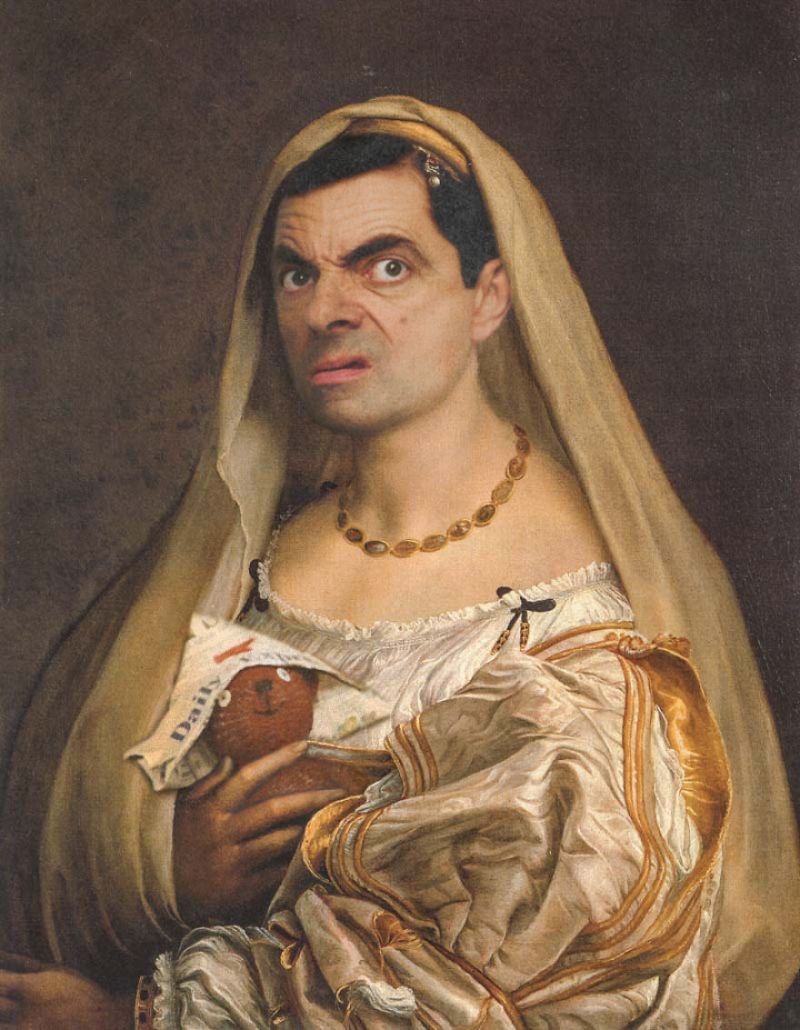 Photos : Mr Bean के फेस को कर दिया गया फोटोशॉप और बन गया कुछ ऐसा