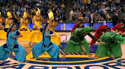 Video : NBA हाफ टाइम में दिखा पंजाबी भंगड़ा