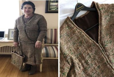 2 महीने में रंग लाई 75 साल की महिला की मेहनत, 310 प्लास्टिक बैग से तैयार की ड्रेस