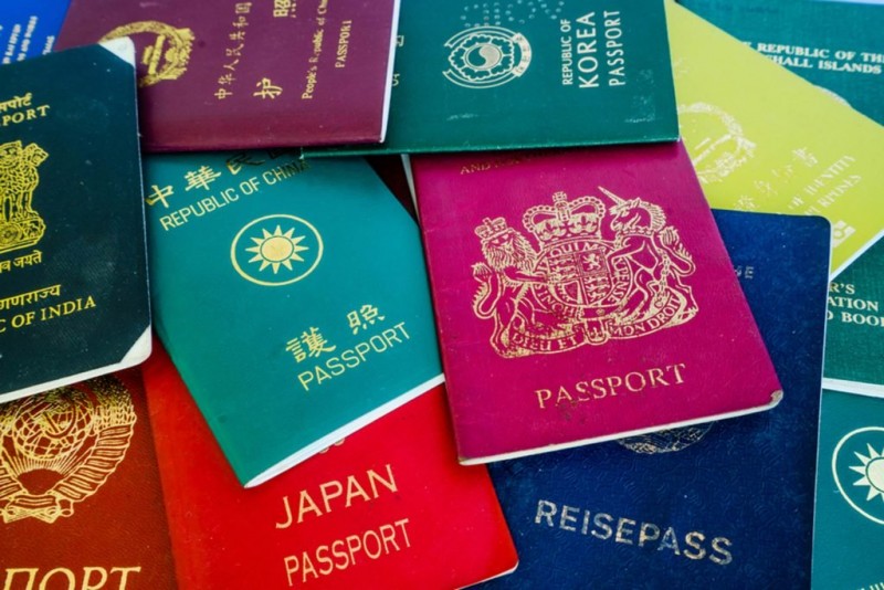 These four color passports are used all over the world, each one means different