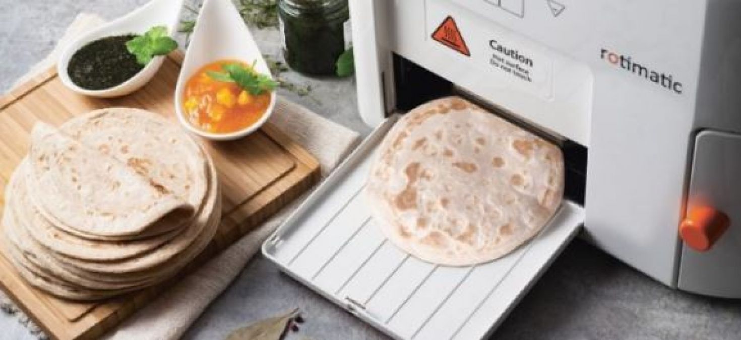 Chappati making machine came in market, you will get dizzy after hearing price