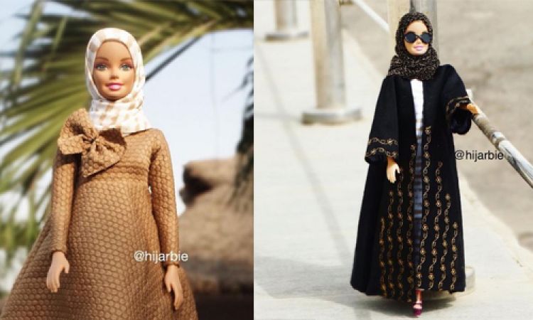 हिजाब पहनी हुई बार्बी की तस्वीरें हो रही है इंस्टा पर पॉपुलर