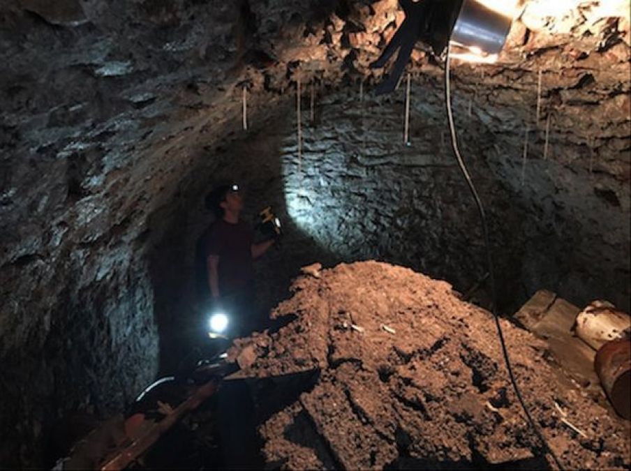 Person was getting bored in lockdown, found 120 year old tunnel in his house