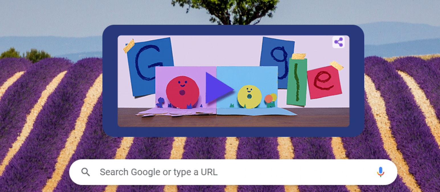 Mother's Day 2021: गूगल ने डूडल के जरिए बनाया 'मां' के लिए कार्ड