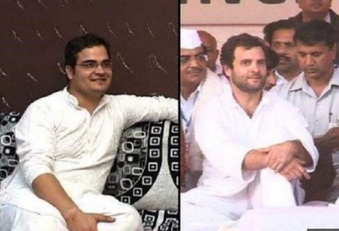 पीएम मोदी का प्रशंसक है राहुल गाँधी का डुप्लीकेट, इसलिए बदल लिया लुक