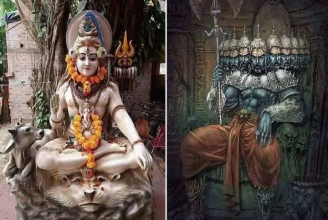 यहां भगवान से पहले होती है भक्त की पूजा, जानिए क्यों शिवजी से बड़ा हो जाता है रावण ?
