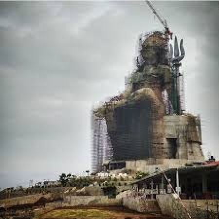 यहां बनाई जा रही दुनिया की सबसे बड़ी शिव प्रतिमा, अगस्त में होगा काम खत्म