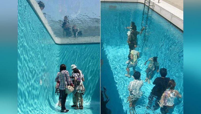 जापान का ये अनोखा स्विमिंग पूल आपको भी कर देगा हैरान