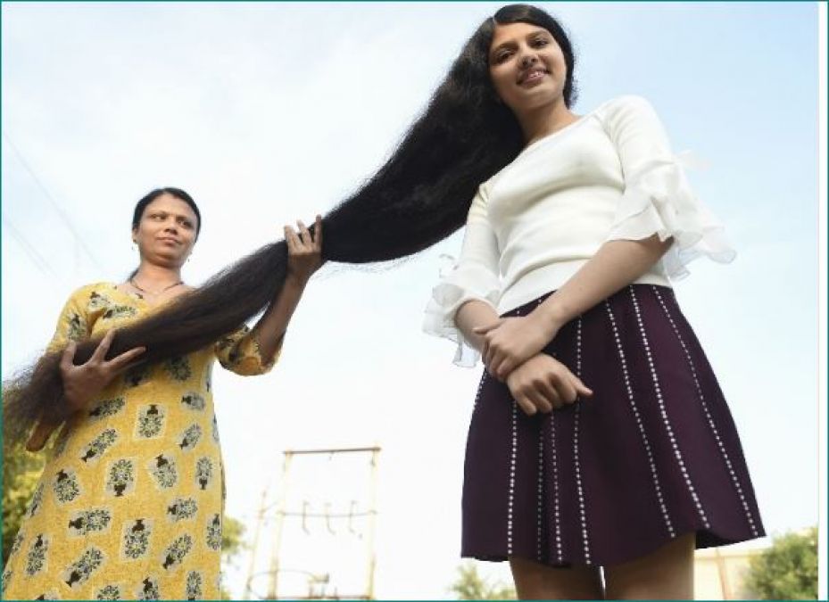 Rapunzel from Gujarat breaks her own Guinness World Record with 2-metre-long hair