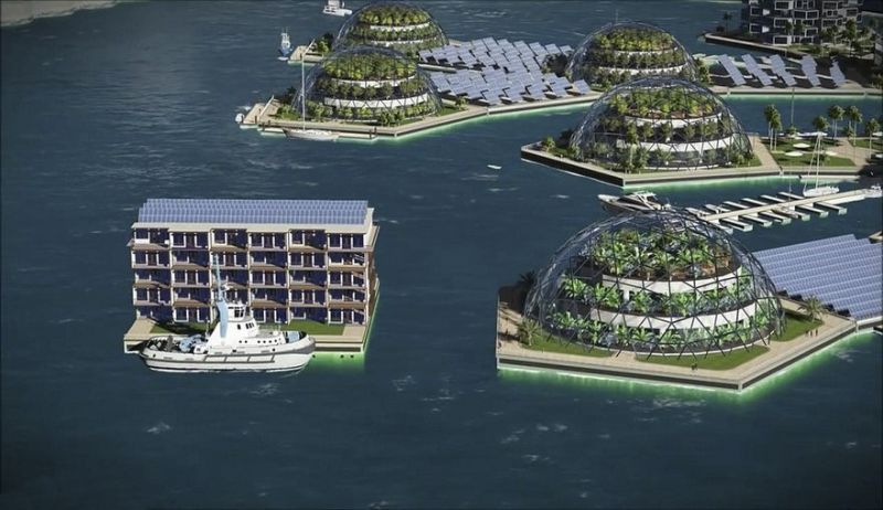 कुछ ऐसा ही होगा 2020 में Floating शहर का नज़ारा