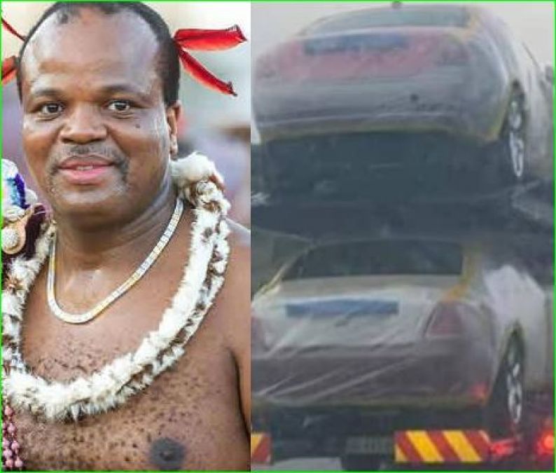 King of under develop country buys 19 luxury cars for his 15 wives