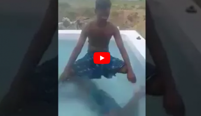 इस वीडियो को देखकर आपकी पानी में तैरना भूल जायेंगे