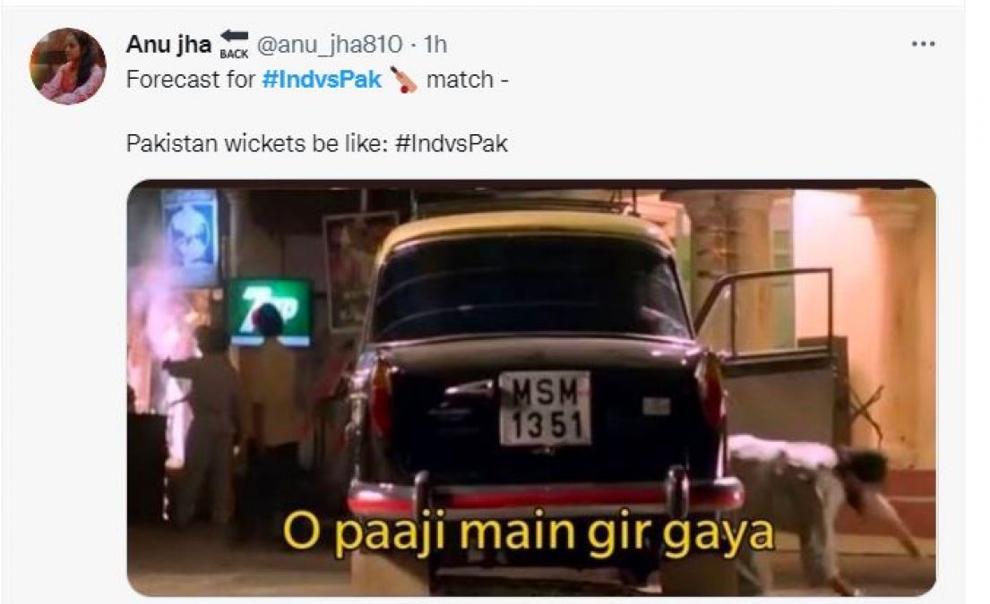 Memes on IND vs PAK match going viral ahead of T20 World Cup