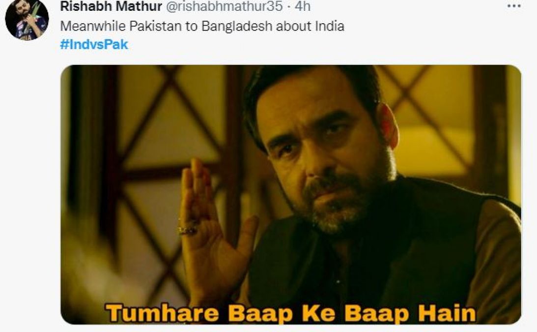 Memes on IND vs PAK match going viral ahead of T20 World Cup