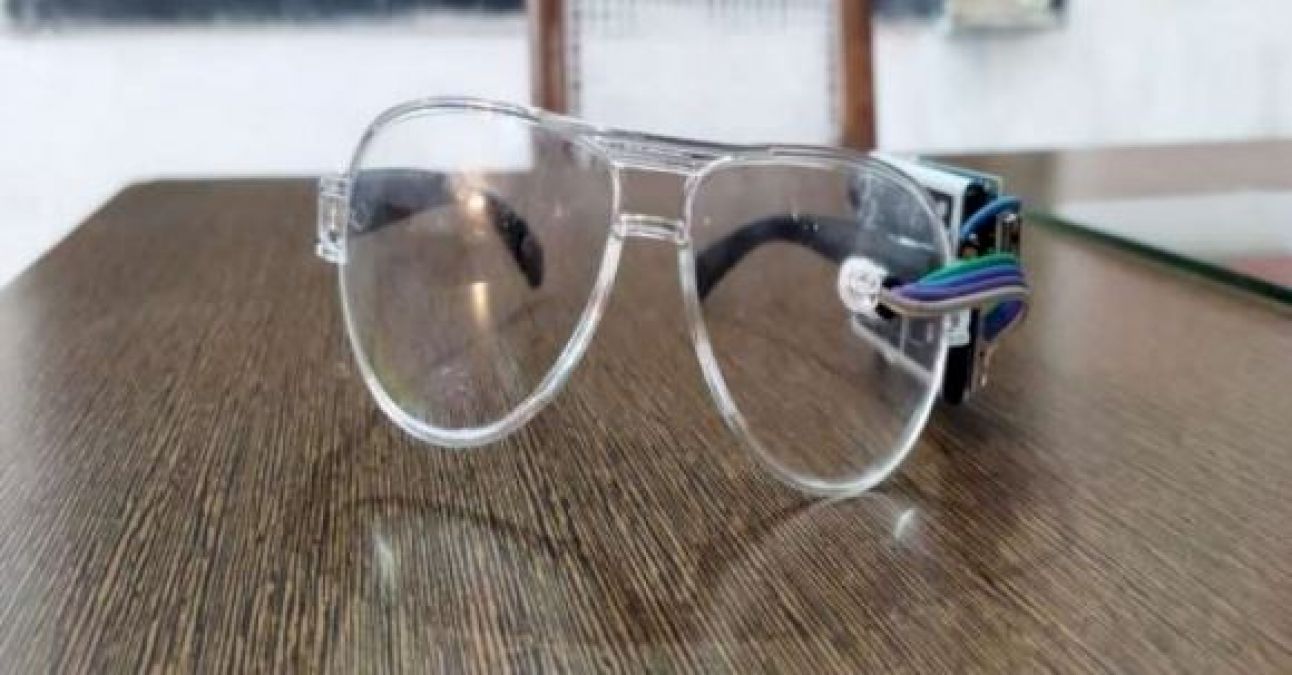 Student makes glasses that will prevent road accidents