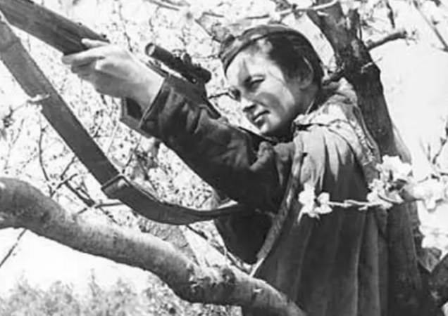 With 309 confirmed kills, Lyudmila Pavlichenko considered most successful female sniper in history