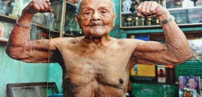 90 साल की उम्र में बुजुर्ग ने जेल में बनाई बॉडी, दांतों से मोड़ देता था स्टील की सलाखे