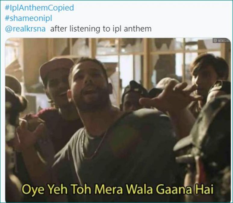 Twitter flooded with memes after rapper claimed copyright on IPL theme song