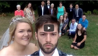 12 साल की उम्र से शादी तक रोजाना क्लिक की सेल्फी, बना डाला अद्भुत वीडियो
