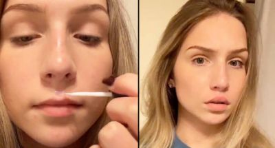 Video: Girls on TikTok are glueing their lips to make them bigger...