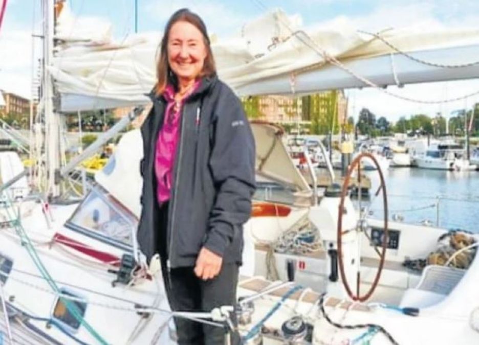 71 years old woman travelled the world by boat, made a unique record