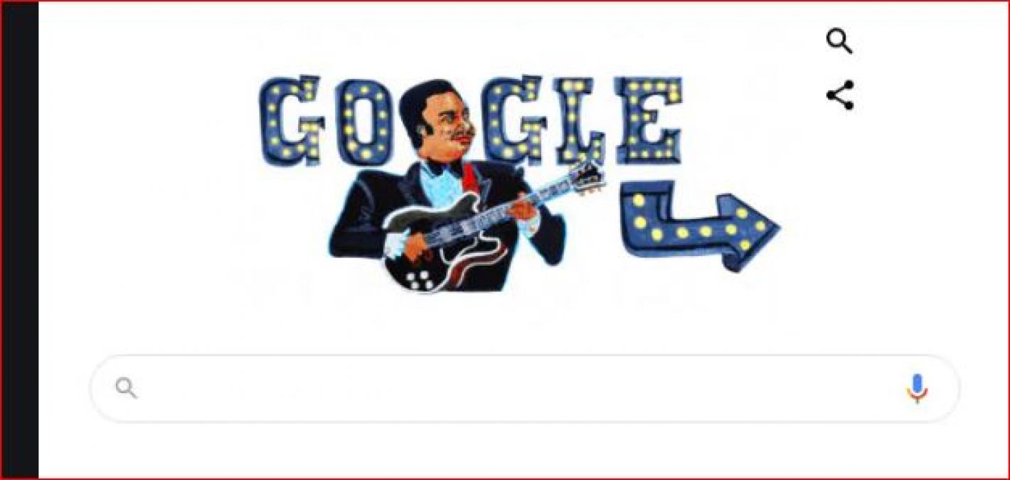 गूगल ने ख़ास डूडल बनाकर किया मशहूर गिटारिस्ट BB King को याद