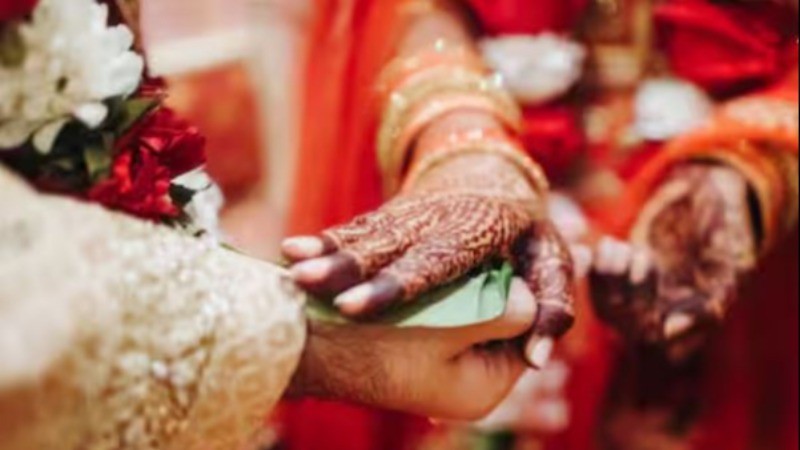 A place where girls choose their groom by feeding paan