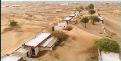 Village found under desert, story very interesting