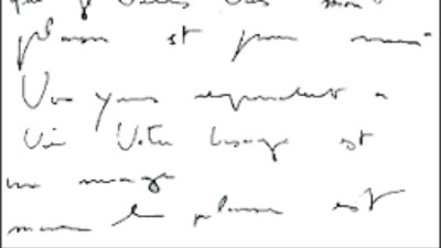 Because of this, doctors write in bad handwriting