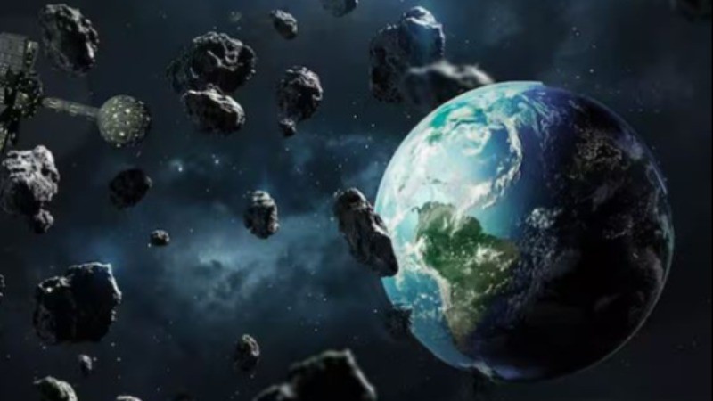 How are asteroids formed and why do they break down on Earth?