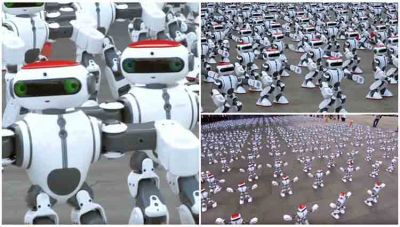 हज़ार से ज्यादा रोबोट्स ने डांस कर बनाया गिनीज़ वर्ल्ड रिकॉर्ड, वायरल हो रहा वीडियो