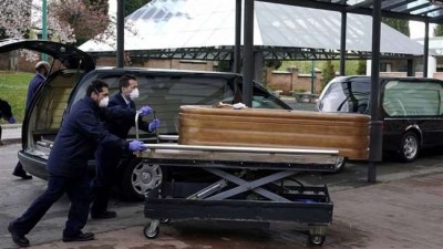 Death toll increases in 48 hours, Spain is falling coffin shortage